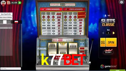 A Popularidade dos Caça-Níqueis no k77bet